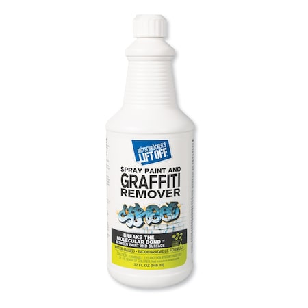 Lift-Off 4 Spray Paint Graffiti Remover, 32oz, Bottle, PK6 MTS 41103